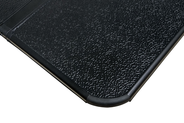 Крышка кузова Nissan Navara 2004-2015 трёхсекционная, алюминиевая, черная