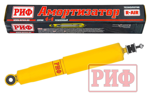 Амортизатор усиленный РИФ задний Toyota Land Cruiser Prado 90/95, 4Runner 1996-2002, штатный