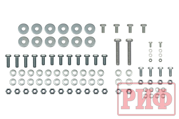 Бампер РИФ силовой передний JAC T6, SOLLERS ST6 под штатные. фары, с центр. защитной дугой