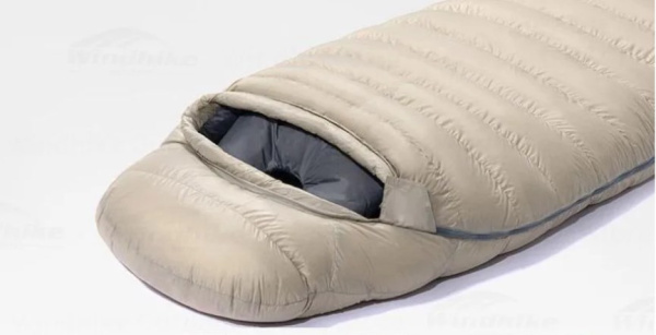 Мешок спальный Naturehike CW700, 220х80 см, (правый) (ТК: -2C), бежевый