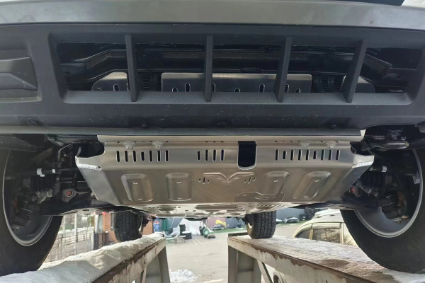 Защита Falcon радиатора, картера, РК, КПП для Gen 4 GWM Tank 400 (базовая версия), алюм. 8 мм