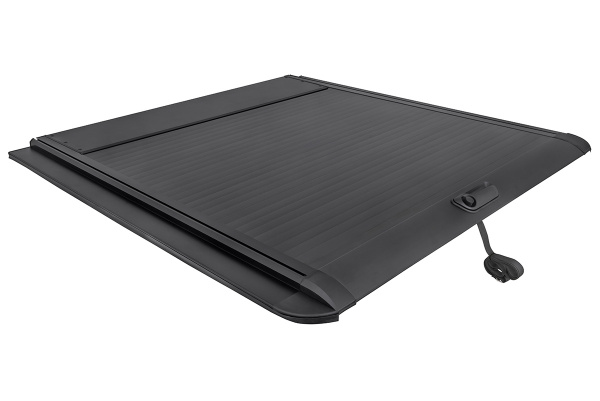 Крышка кузова РИФ для Great Wall Poer KingKong, роллета раздвижная, 1880x1563 мм, алюминиевая, черная