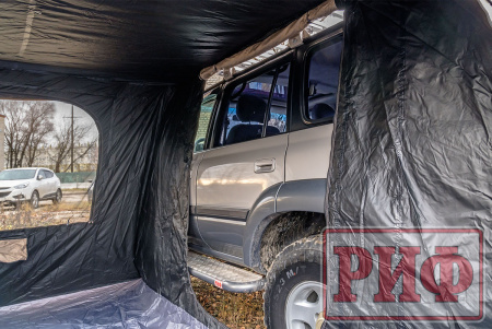 Стенки к автомобильной маркизе РИФ 2,13Х2.5 м Black Out