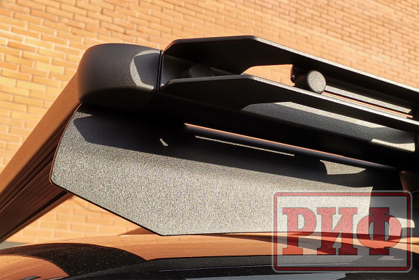 Багажник экспедиционный (платформа) алюминиевый РИФ 1250x1510 мм для ВАЗ Нива (с крепежом)