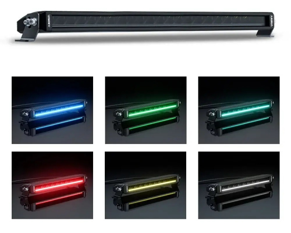 Фара водительского света AURORA 508 мм 100W с RGB подсветкой