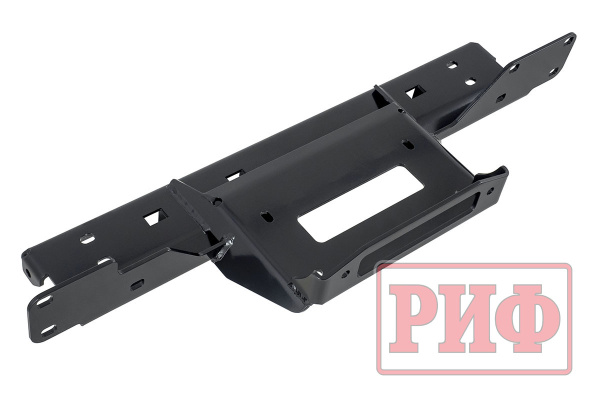 Площадка РИФ под лебёдку в штатный бампер Toyota Hilux 2020+ Black Onyx