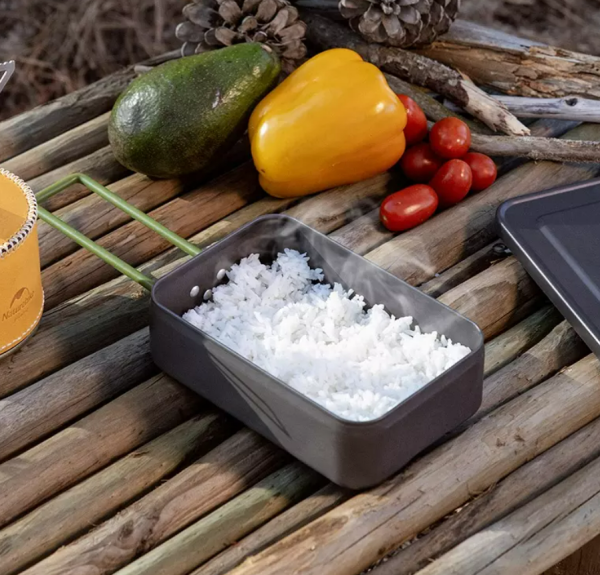 3 Котелок с крышкой Naturehike алюминиевый