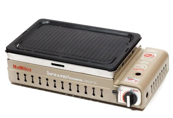 Гриль газовый портативный NaMilux GM4305 (GM2350PS) (с переходником)