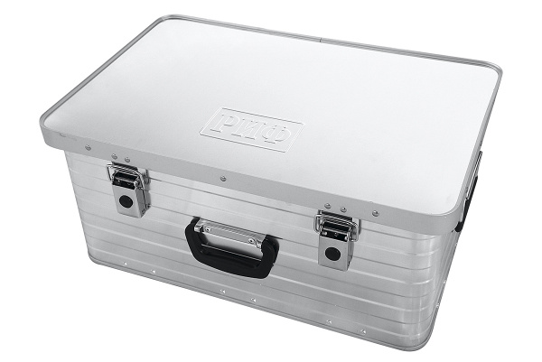 Ящик алюминиевый РИФ с замком 585х385х262 мм (ДхШхВ) Ящик алюминиевый РИФ с замком 585х385х262 мм (ДхШхВ)