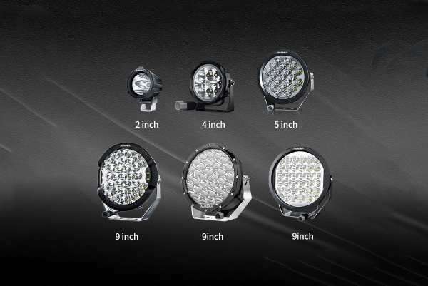 Фары комбинированного света AURORA 102 мм 60W LED