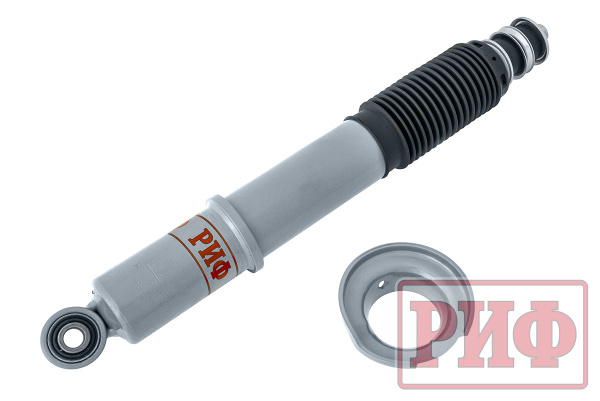 Амортизатор усиленный РИФ передний газовыйToyota Land Cruiser Prado 90/95, 4runner 1996-2002, штатный и лифт 0-45 мм
