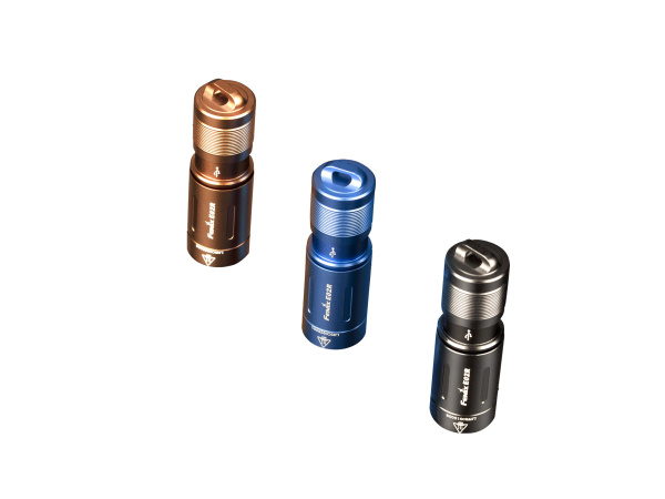 Фонарь Fenix E02R, черный, 200 люмен