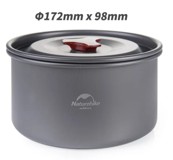 Набор посуды Naturehike туристический 3 в 1 (3 миски+половник)