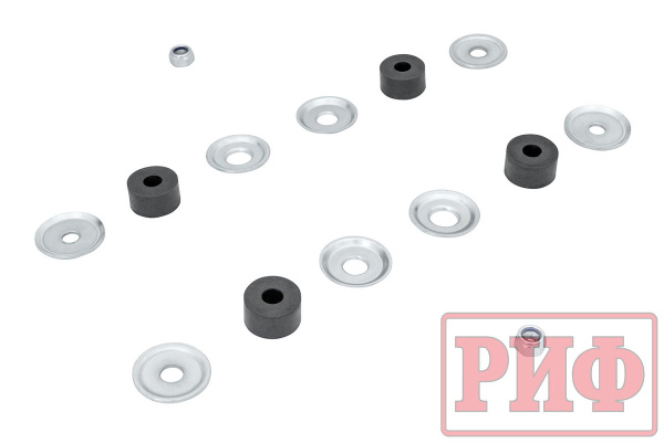 Амортизатор РИФ передний газовый Nissan Patrol Y60/Y61 лифт 100 мм