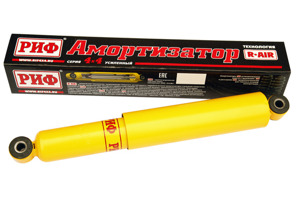 1 Амортизатор РИФ задний усиленный Нива 21214 лифт 50 мм (уценка)