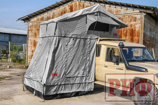 2 Тамбур к палатке РИФ Soft RT02-160 PRO, тент серый