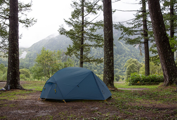 4 Палатка Naturehike Mongar 2-местная, алюминиевый каркас, сверхлегкая, темно-синяя