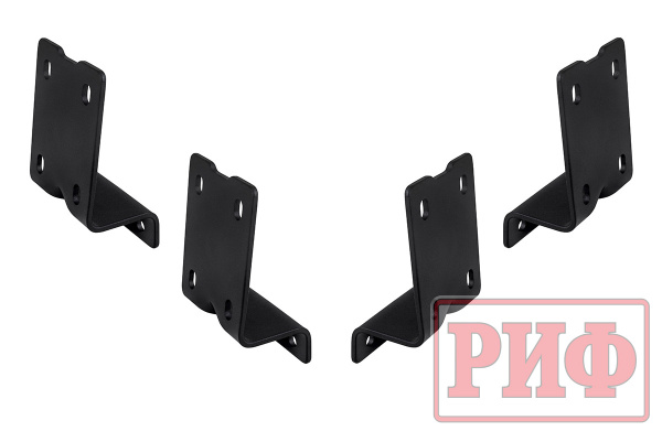 Кронштейны для крепления маркизы (крепежный размер от 61 до 69 мм) к алюм. багажнику (платформе) РИФ