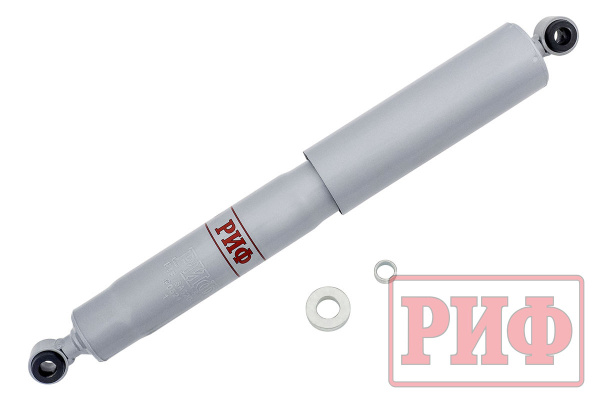 Амортизатор усиленный РИФ задний газовый Mitsubishi L200 2015-2023, Fiat Fullback штатный и лифт 0-40 мм