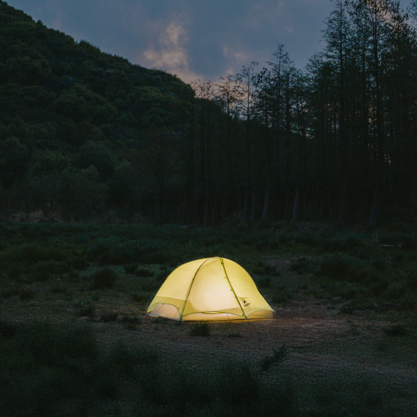 Палатка Naturehike Star Trails EXT Si 2-местная, алюминиевый каркас, сверхлегкая, желтая