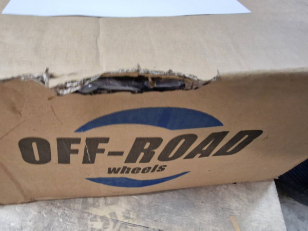 Диск усиленный JEEP стальной черный 5х127 8xR17 d75 ET-0 (треуг. мелкий) (уценка)