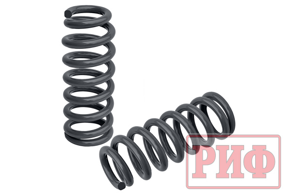 Пружины РИФ передние Mitsubishi Pajero III, IV 2000+ 50-100 кг дизель 3,2 лифт 40 мм