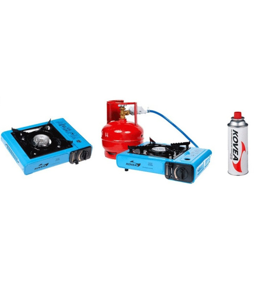 Плита газовая Kovea Portable Range цанговый/бытовой баллон