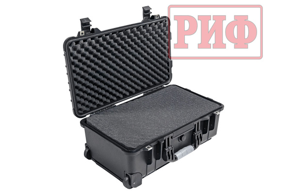 Кейс защитный ударопрочный РИФ 559х351х229 мм на колесах с телескопической ручкой