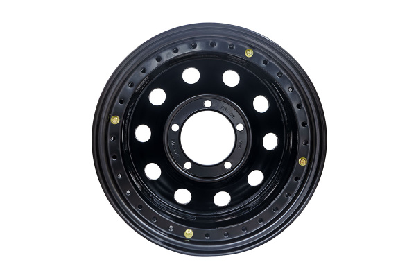 Диск усиленный УАЗ стальной черн. 5x139,7 8xR16 d110 ET-19 с двойн. бедлоком (красн.) барабан. торм.