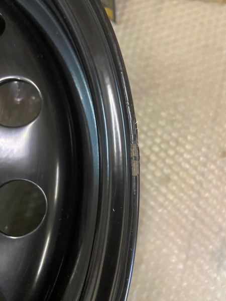 Диск усиленный Renault Duster, Nissan Qashqai, X-Trail, Toyota Rav4 стальной черный 5х114,3 6,5R16 d66,1 ET+40