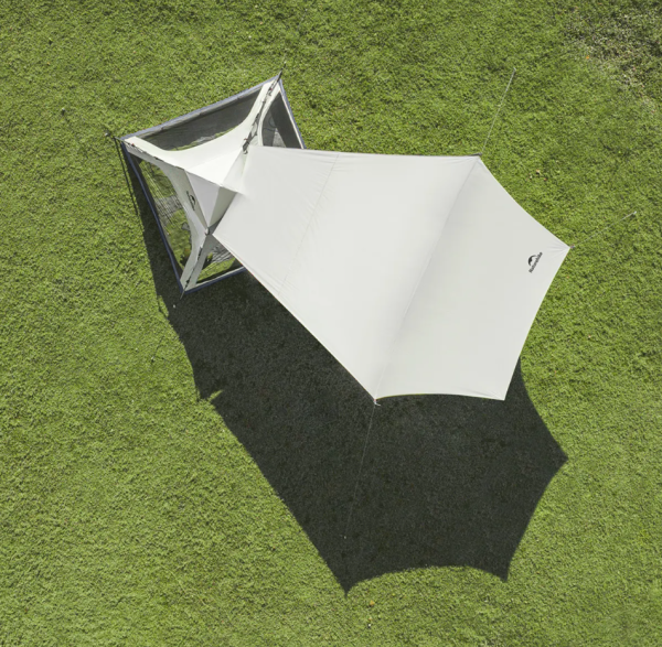 Палатка Naturehike Ango 4-местная, быстросборная, серая