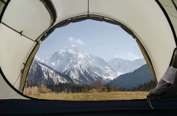 Палатка Naturehike Opalus Si 2-местная, алюминиевый каркас, темно-зеленая