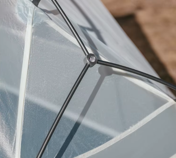 Палатка Naturehike Mongar UL 2-местная, алюминиевый каркас, сверхлегкая, серая