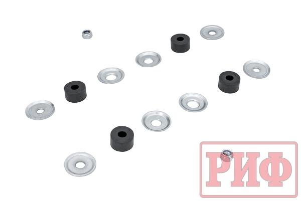 Амортизатор РИФ "Арктика" передний Toyota Land Cruiser 80/105 лифт 50 мм