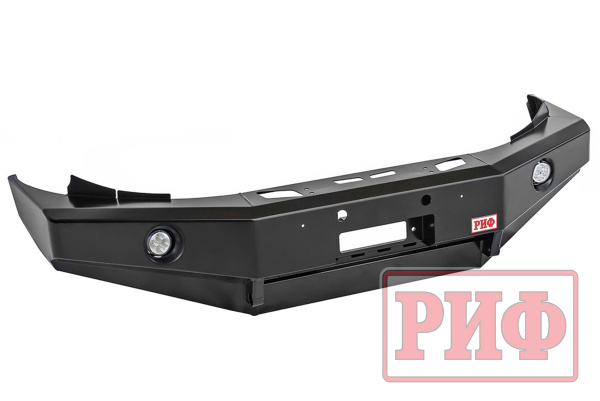 Бампер РИФ передний Ford Ranger T6 с доп. фарами без кенгурина