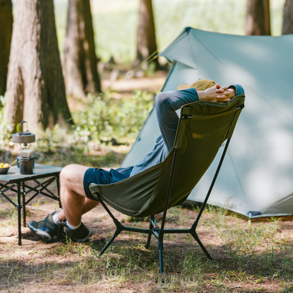 Кресло туристическое Naturehike Yamami YL01 складное, 81,5х56х99 см, до 140 кг, черное