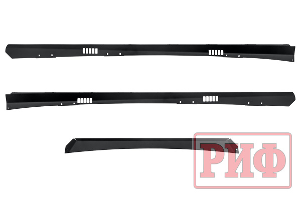 Багажник экспедиционный (платформа) алюминиевый РИФ 1150x2080 мм для TLС Prado 120 (с крепежом)