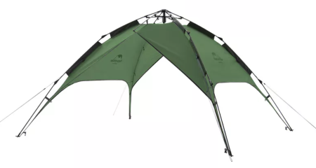 3 Палатка Naturehike 4-местная, автоматическая, зеленая 3 Палатка Naturehike 4-местная, автоматическая, зеленая