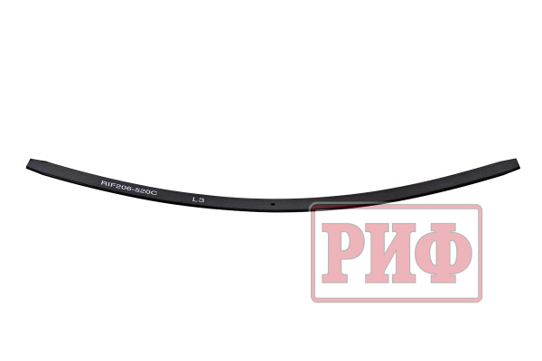 Лист 3 рессоры RIF206-520C  7*60*1244