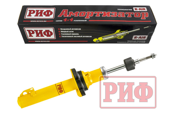 Амортизатор РИФ передний Jeep Grand Cherokee WK под лифт 0-30 мм