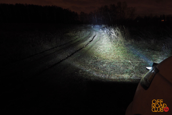 Фара дальнего света РИФ 80 мм 20W LED