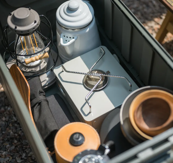 Плита газовая Naturehike 2 кВт, зеленая