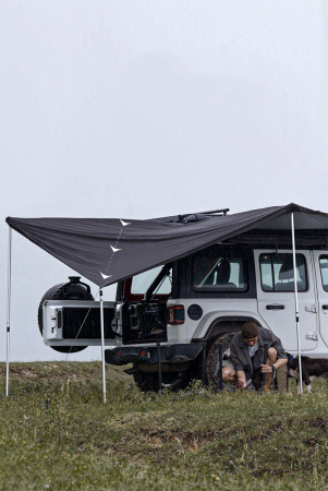 8 Маркиза автомобильная Wild Land веерная 2,4х2,2 м (правая)