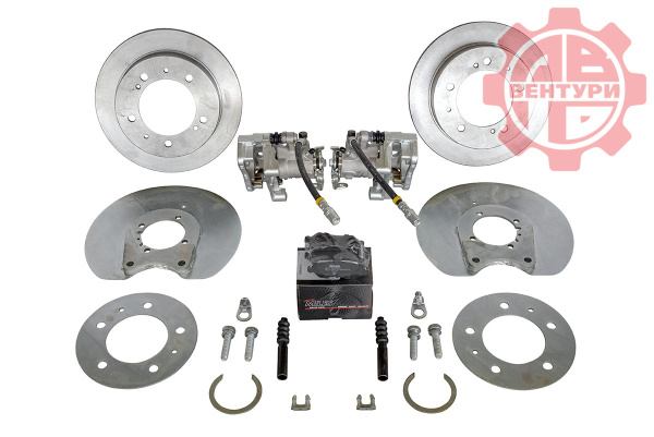 Задние дисковые тормоза (комплект) Lucas Lada 4x4 Нива, Chevrolet Niva (все г.в)