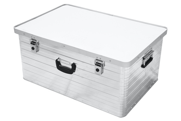 Ящик алюминиевый РИФ 800х540х365 мм (ДхШхВ) Ящик алюминиевый РИФ 800х540х365 мм (ДхШхВ)