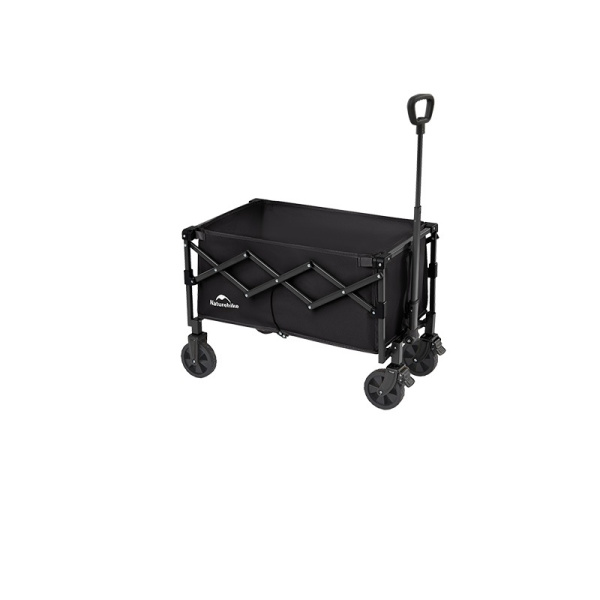 Тележка туристическая Naturehike Light 75х45,5х91 см, 70 л, черная