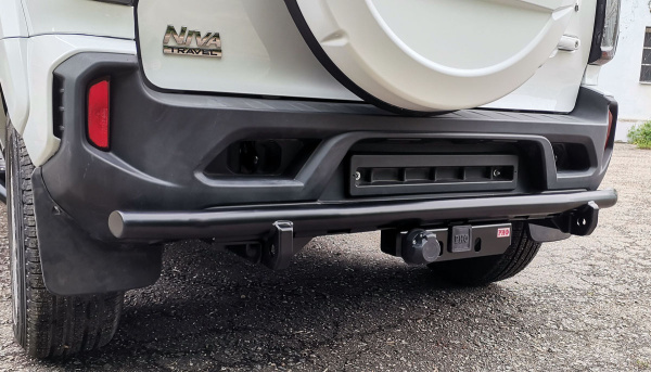 Бампер РИФ силовой задний Lada Niva Travel