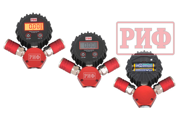 Система для одновременной подкачки четырех колес от 0,3 до 7 атм.