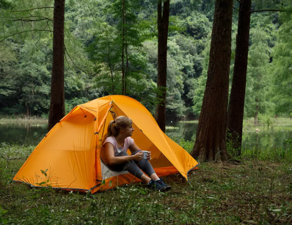 Палатка Naturehike Cycling (Spider) Si 1-местная, алюминиевый каркас, сверхлегкая, оранжевая