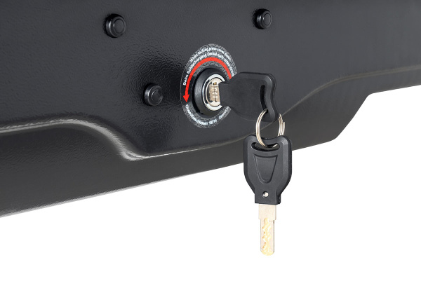 Бокс автомобильный на крышу Pentair COBRA 520L черный глянец, двусторонний